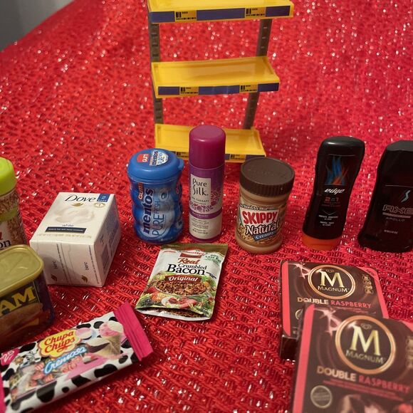 Zuru Mini Brands Toys Lot Of 27 Spam Dove Magnum Pez Skippy Axe Soy - Picture 3 of 14